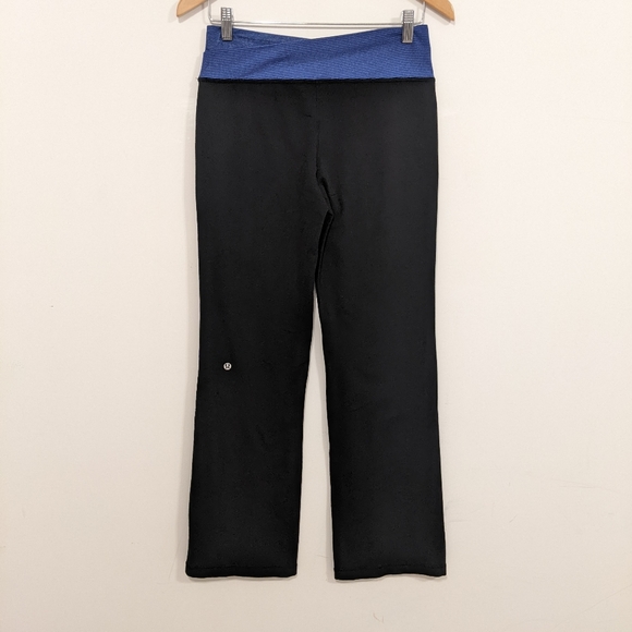 Lululemon Astro Pant Black/Tonka Stripe Pigment Blue 8 - Picture 13 of 16